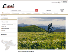 Tablet Screenshot of figielsport.pl